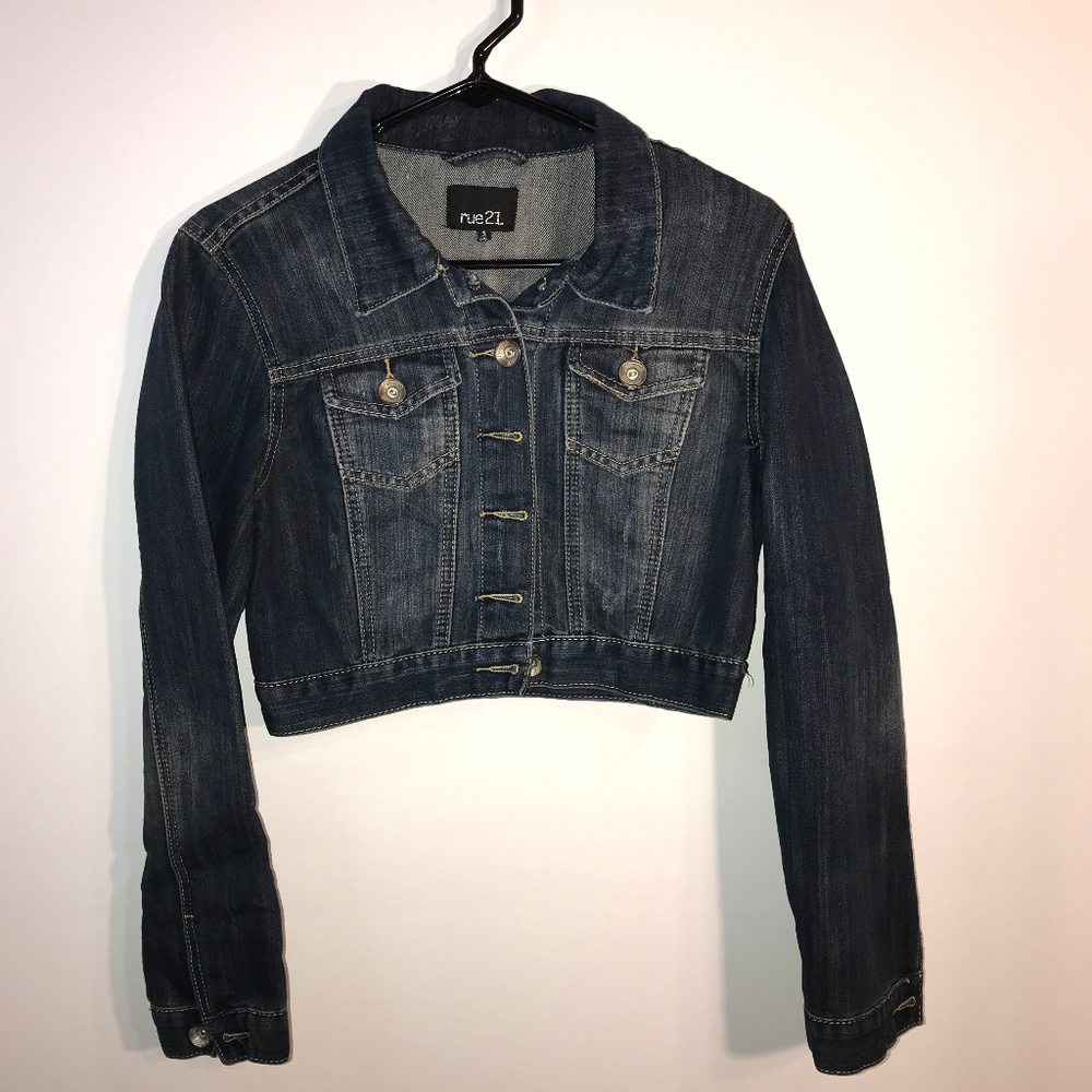 Demin Long Sleeve Jacket